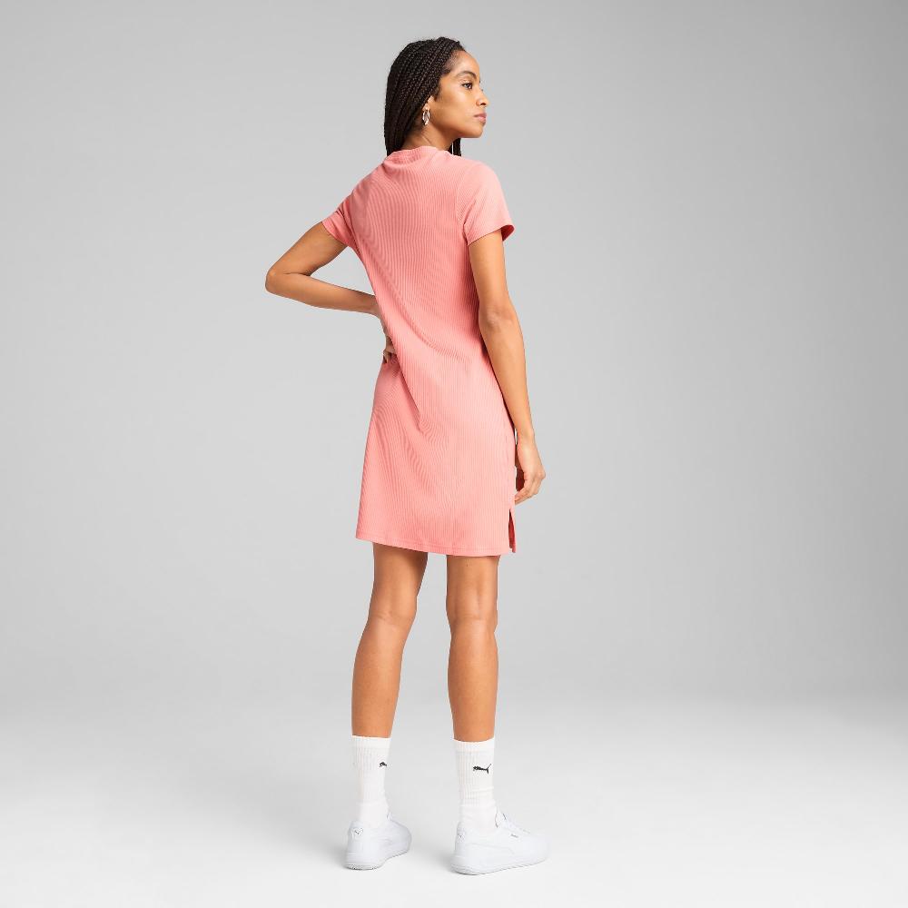 Puma Vestido de canalé ESS ELEVATED Bodycon para mujer Gran oferta