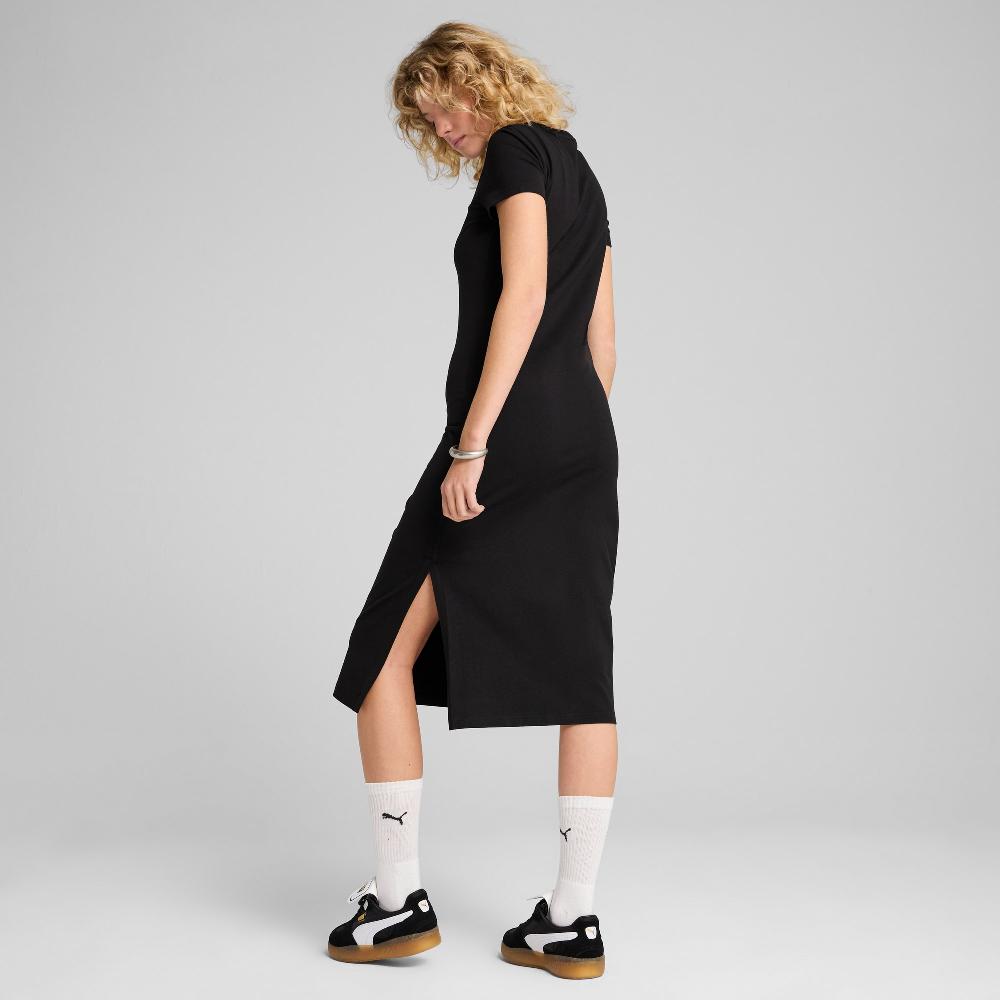 Puma Vestido midi con abertura WARDROBE ESS para mujer Rebajas baratas