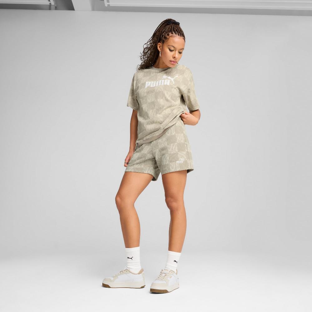Puma Shorts de talle medio ESS GRAPHIC 5" para mujer Tienda