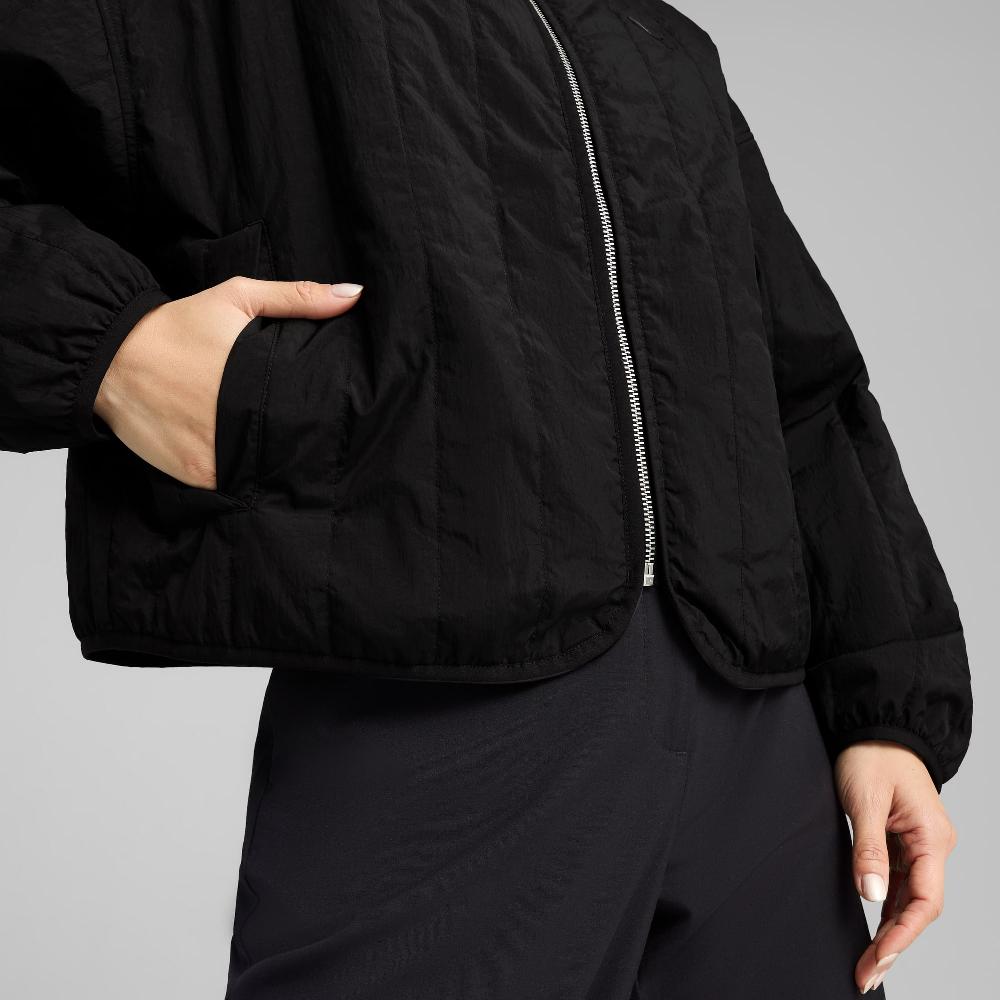 Puma Chaqueta reversible holgada con forro para mujer Oferta especial de fábrica