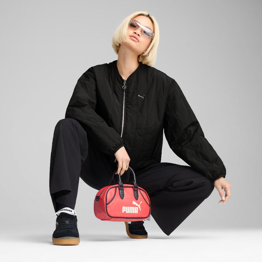 Puma Chaqueta reversible holgada con forro para mujer Oferta especial de fábrica