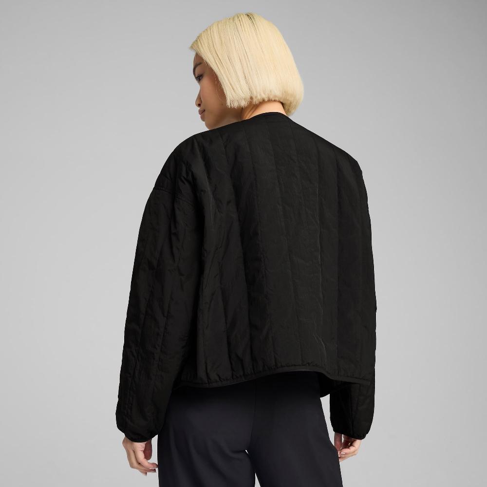 Puma Chaqueta reversible holgada con forro para mujer Oferta especial de fábrica
