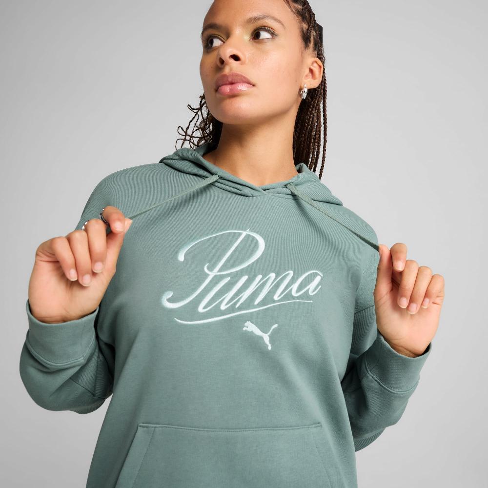 Puma Sudadera con capucha ESS SCRIPT Comfort para mujer Limitado a 3 días