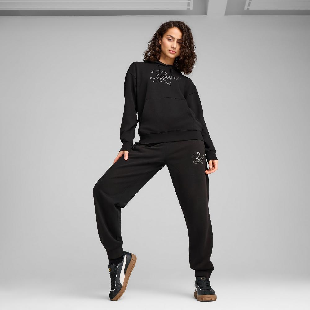 Puma Sudadera con capucha ESS SCRIPT Comfort para mujer Ahorra y exporta