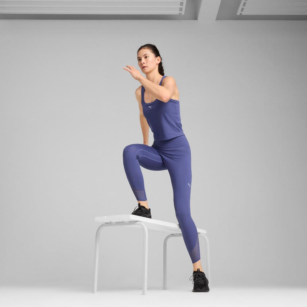 Puma Mallas de talle alto CLOUDSPUN Soft Mesh 7/8 para mujer Oferta especial de fábrica