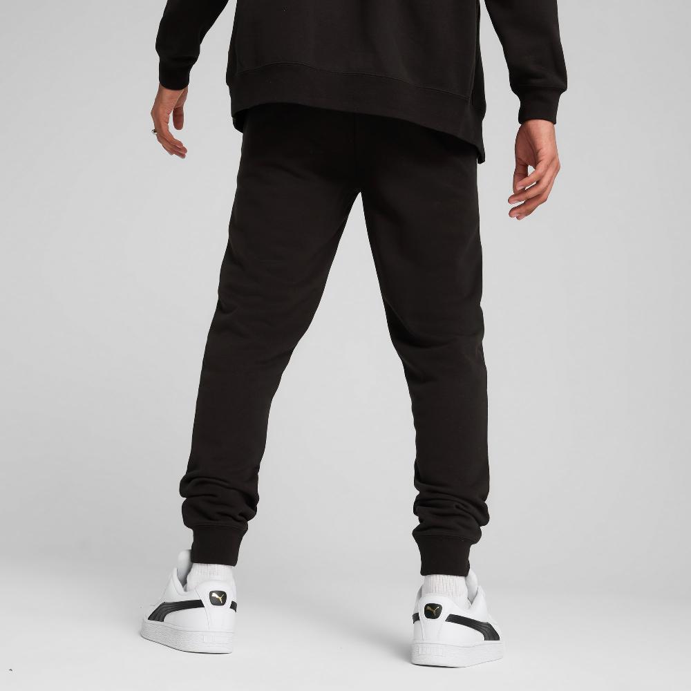 Puma Pantalones de chándal semiajustados Essentials con logo n.º 1 para hombre En oferta