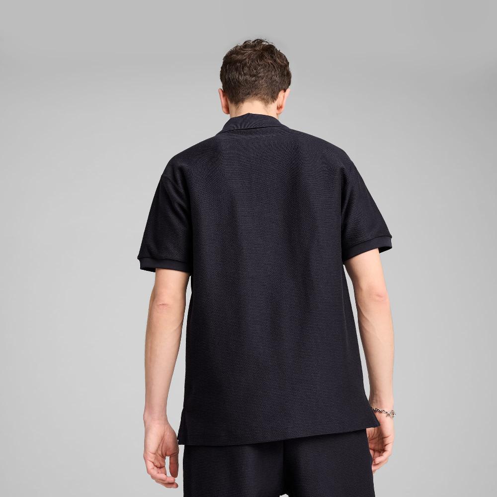 Puma Polo de jacquard holgado PREMIUM ESS unisex Promoción por tiempo limitado