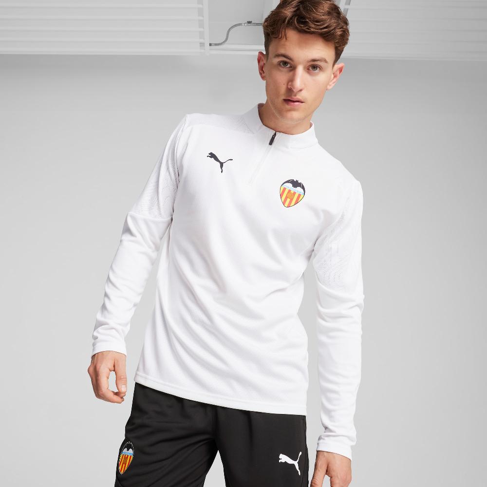 Puma Camiseta de training Valencia CF con cremallera de un cuarto para hombre