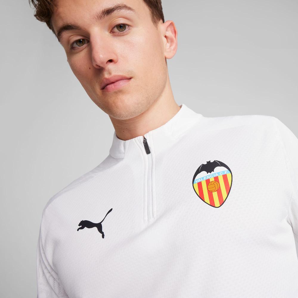 Puma Camiseta de training Valencia CF con cremallera de un cuarto para hombre Última moda