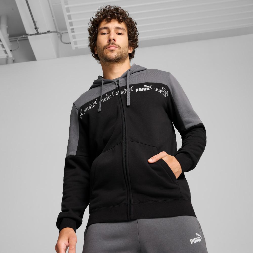 Puma Chaqueta con capucha y cremallera Around The Block para hombre