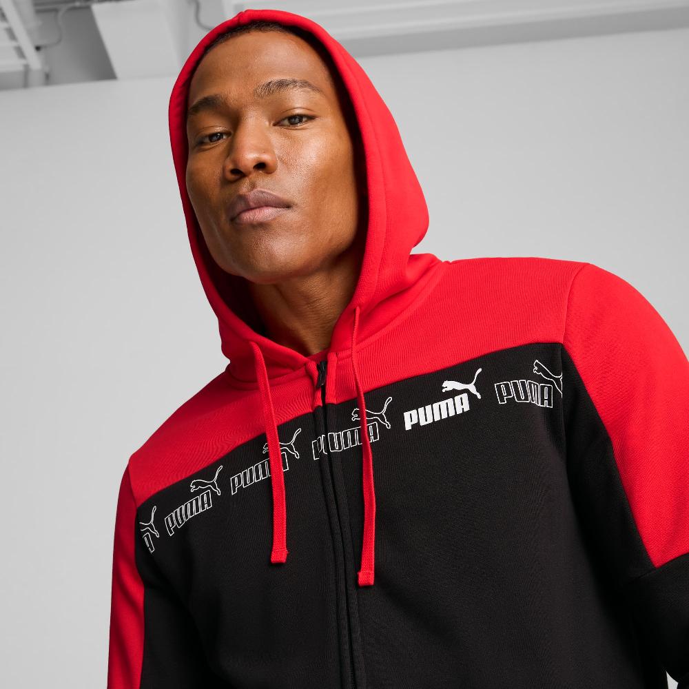 Puma Chaqueta con capucha y cremallera Around The Block para hombre Descuento