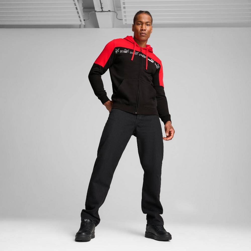 Puma Chaqueta con capucha y cremallera Around The Block para hombre Descuento