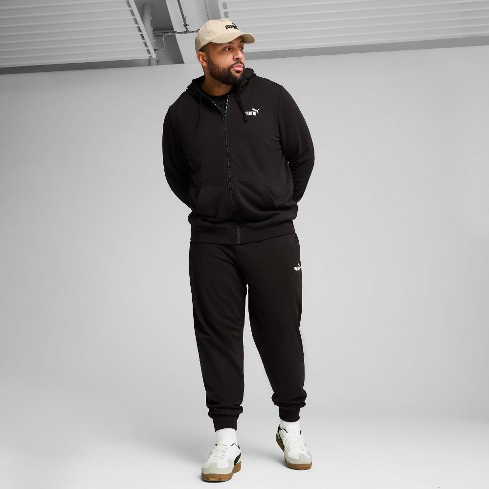 Puma Sudadera con capucha y cremallera Essentials con logo n.º 1 para hombre Solo hoy