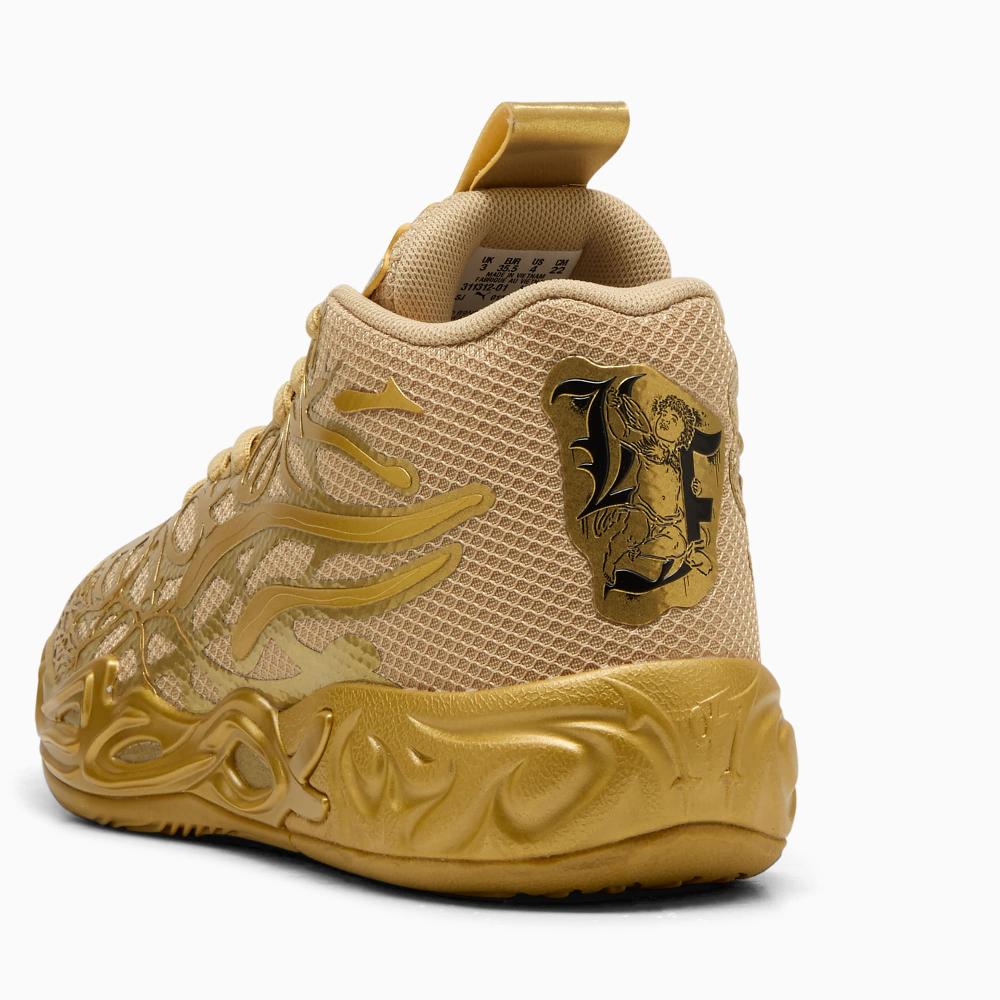 Puma Zapatillas de baloncesto MB.04 Golden Child juveniles Envío internacional gratuito