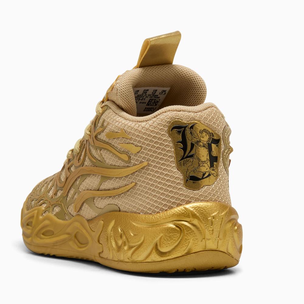Puma Zapatillas de baloncesto MB.04 Golden Child para niños Libre de impuestos