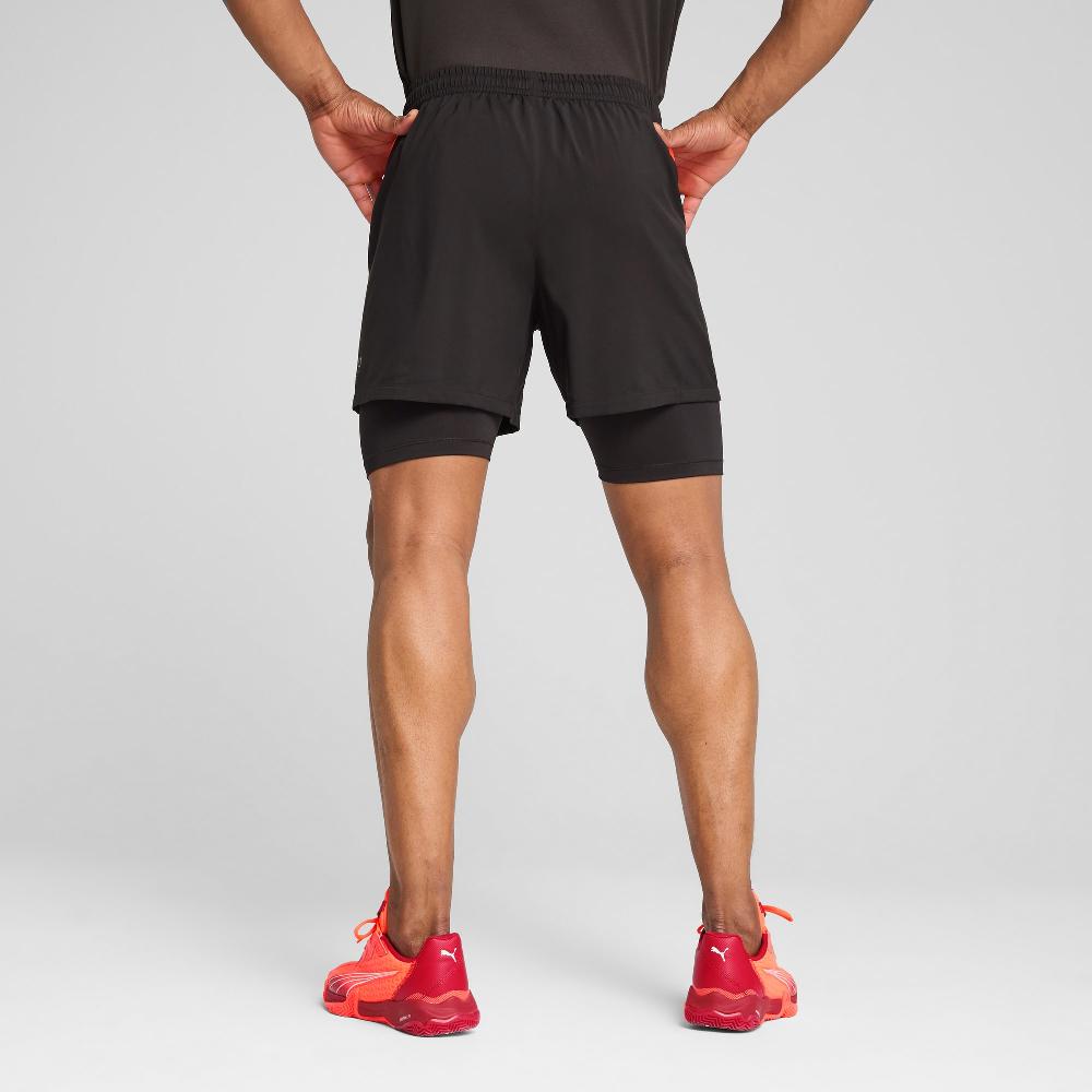 Puma Shorts de pádel INDIVIDUAL 2 en 1 para hombre En línea