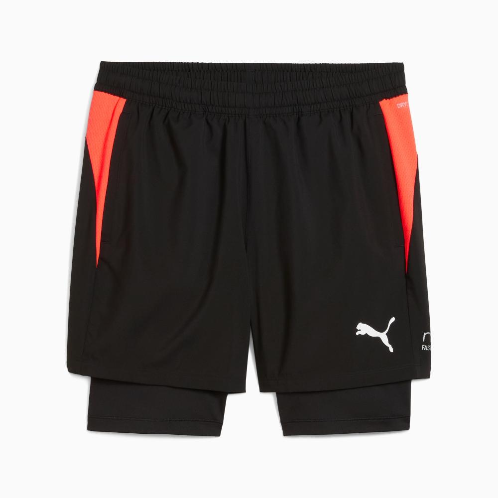 Puma Shorts de pádel INDIVIDUAL 2 en 1 para hombre En línea