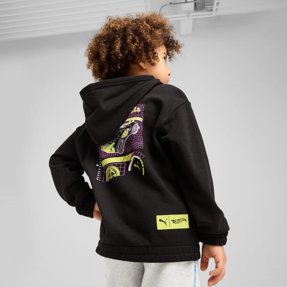 Puma Sudadera estampada de corte holgado y con capucha PUMA x HOT WHEELS™ para niños Promoción por tiempo limitado