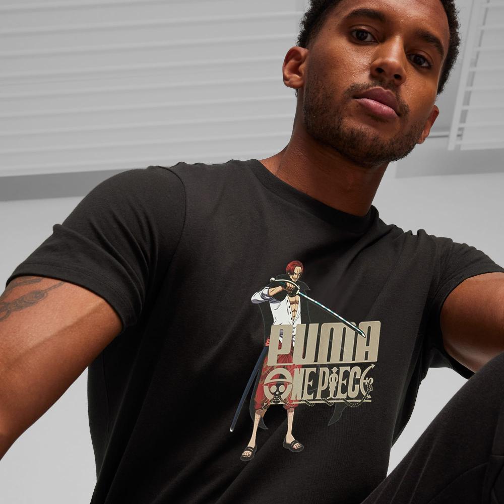 Puma Camiseta con gráficos para hombre PUMA x One Piece Grandes descuentos
