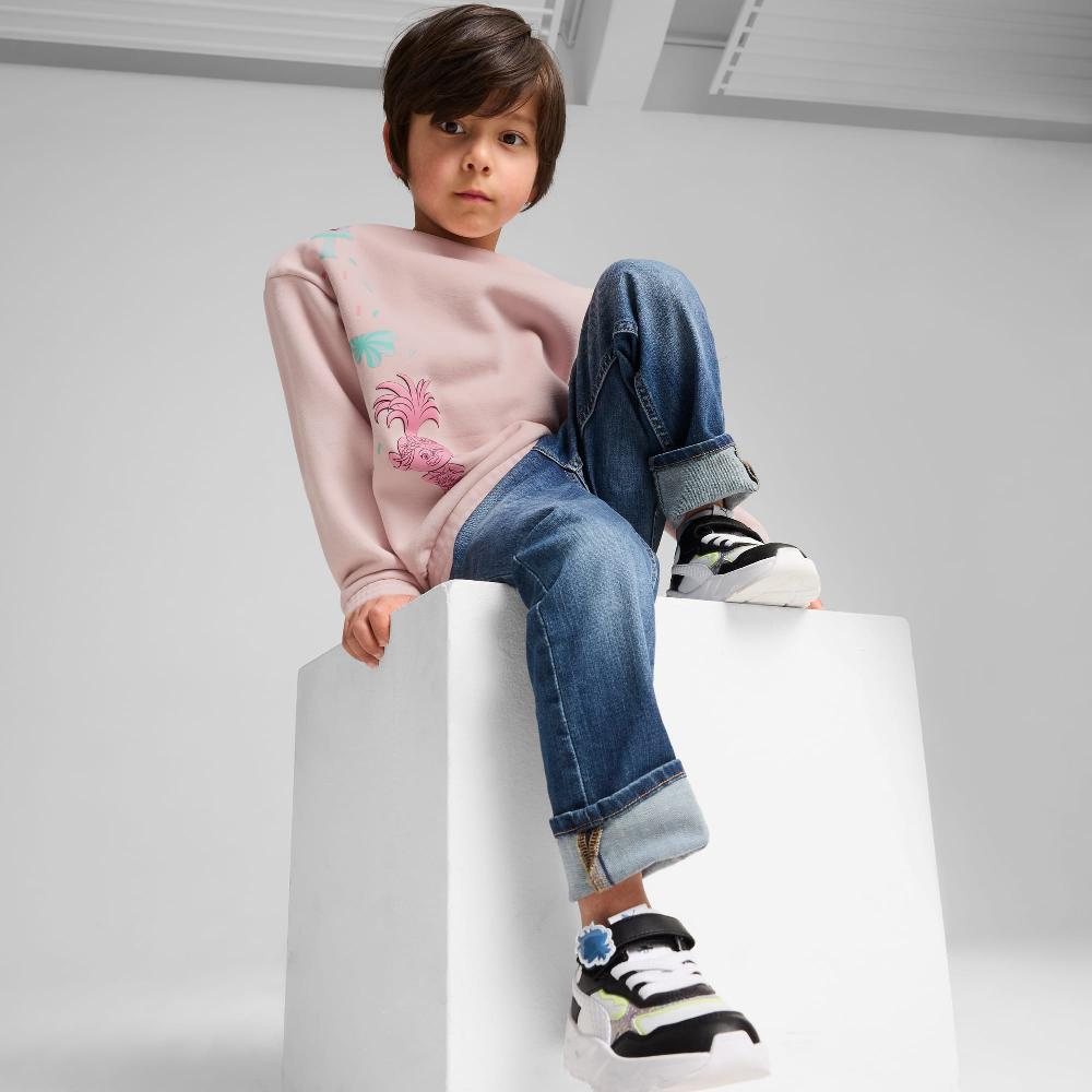 Puma Camiseta PUMA x TROLLS Graphic Crew para niños Oferta exclusiva