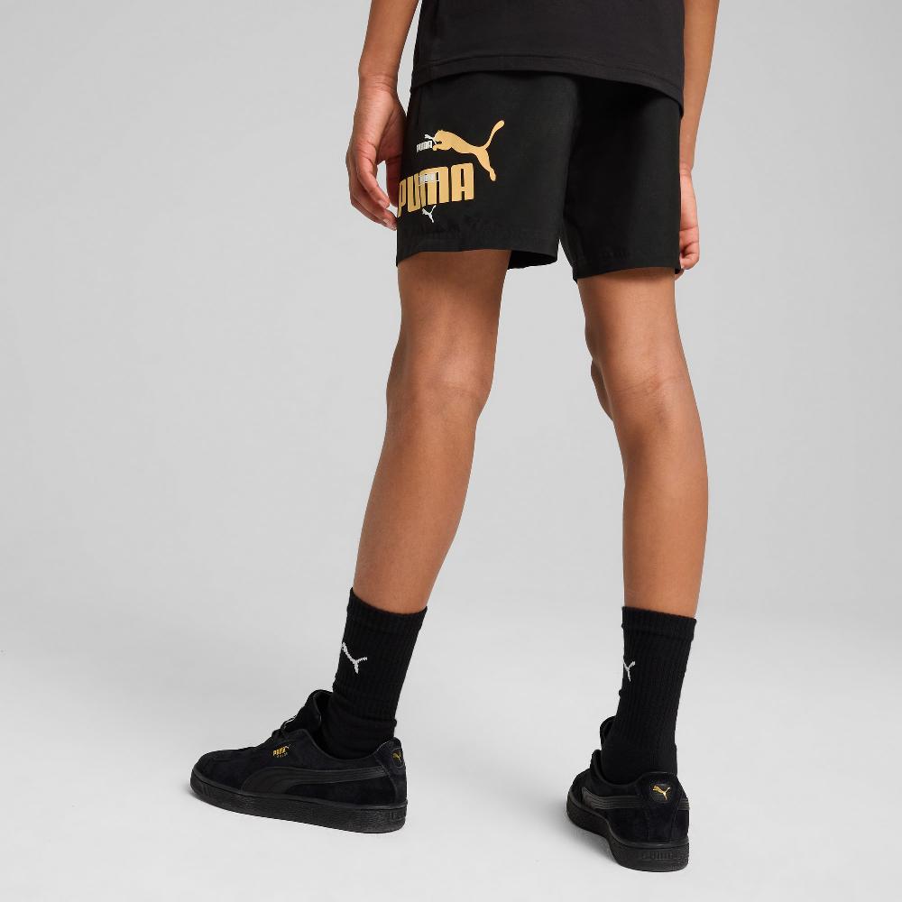 Puma Shorts tejidos Essentials Logo Lab Summer juveniles Liquidación