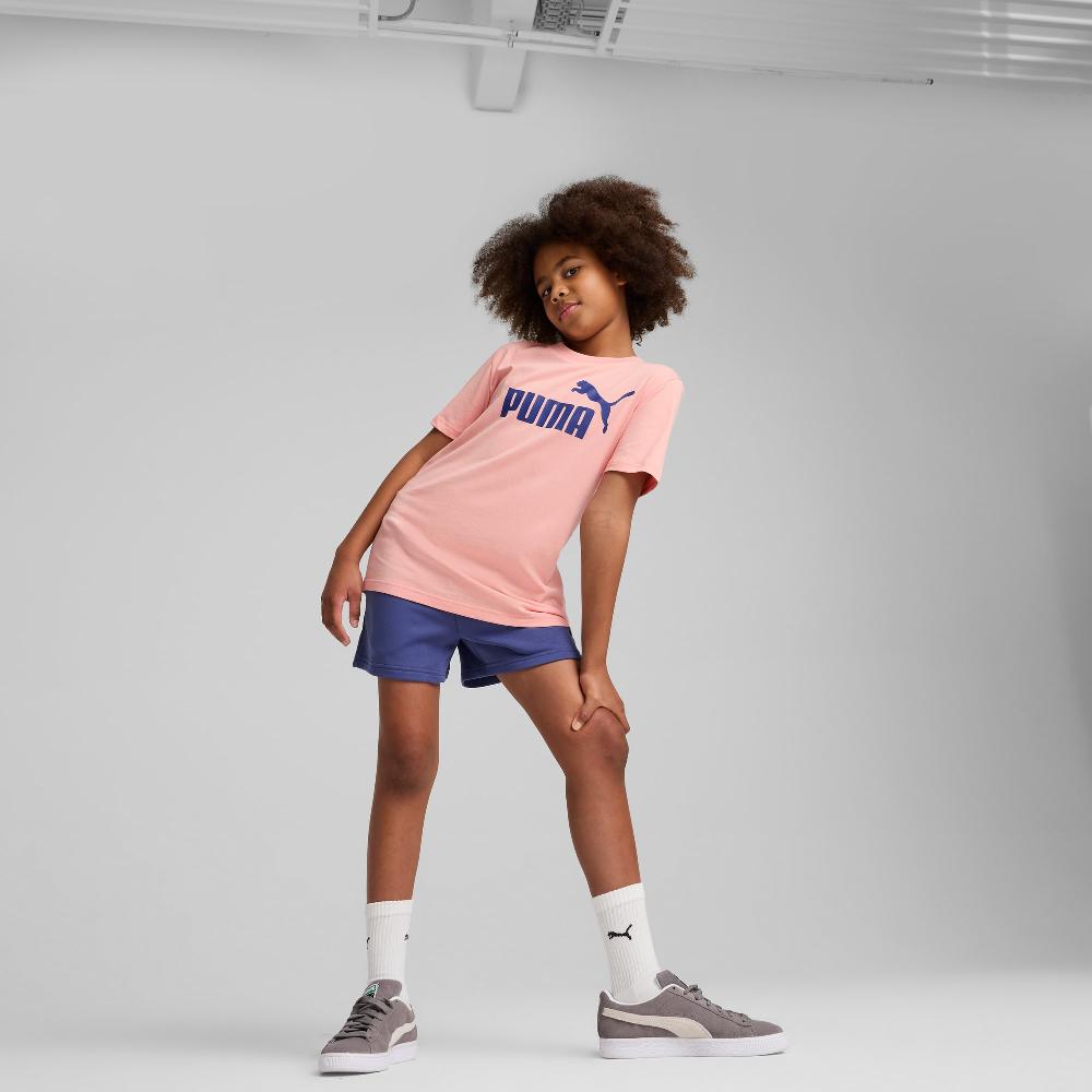 Puma Conjunto de camiseta y shorts Essentials con logo n.º 1 juvenil Outlet online