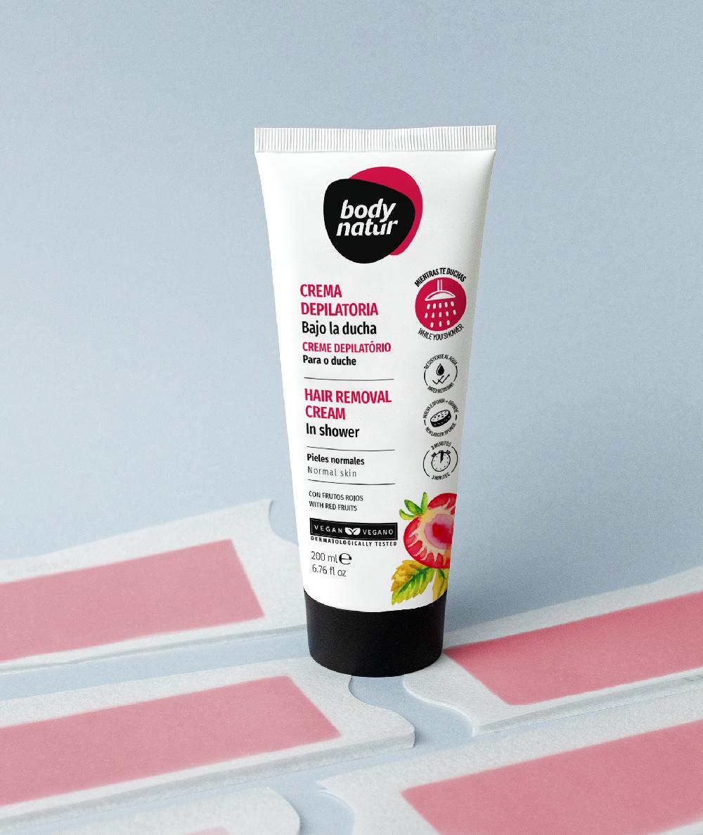 the body natur CREMA DEPILATORIA HIDRATANTE BAJO LA DUCHA Solo queda un día