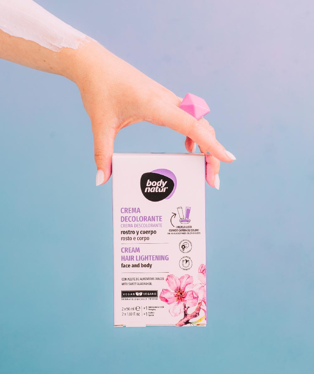 the body natur CREMA DECOLORANTE ROSTRO Y CUERPO Grandes descuentos